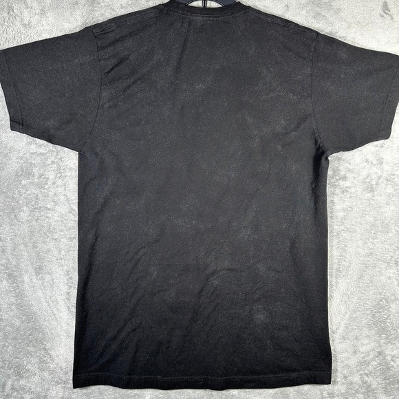 Looney Tunes Mens Large Black Graphic T-Shirt Thats All Folks Characters - Picture 6 of 6